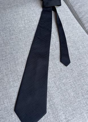 Oberon галстук краватка чорна класична2 фото