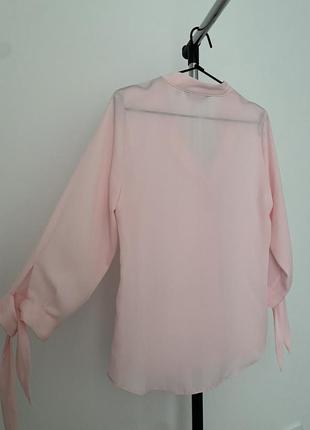 Отличная блуза нежного розового цвета drothy perkins10 фото