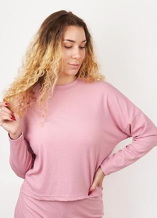 Лонгслів o! clothing жіночий рубчик