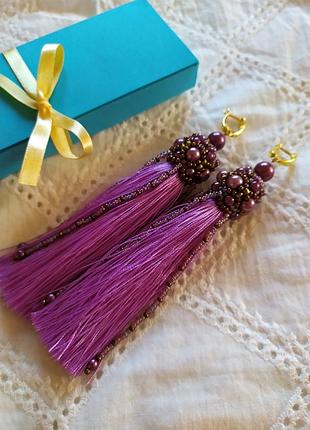 Серьги кисти 2