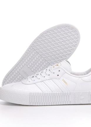 Мужские кроссовки adidas samba white 40