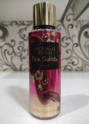 Парфюмированный спрей мист для тела в стиле victoria’s secret pure seduction noir 250 мл1 фото