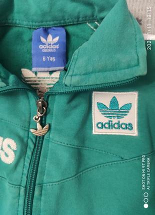 Спортивна кофта adidas 6 лет2 фото