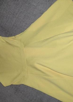 H&m divided, uk12, сукня жовта
