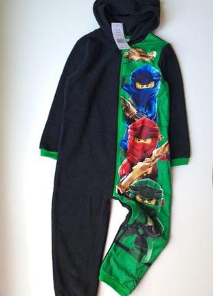 Пижама флисовая р.98-104 lego ninjago2 фото