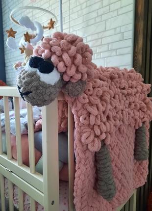 Дитячик плед баранчик 3 в 1