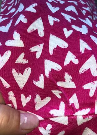 Домашние пижамные штаны натуральные хлопковые хлопок сердечки большой размер батал3 фото