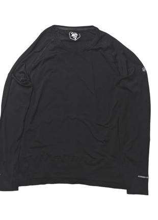 Asics d1 женская легкая беговая термокофта кофта long sleeve1 фото