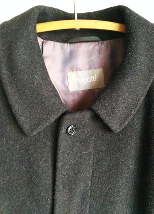 Шерстяное демисезонное пальто bugatti,оригинал,сделано для ес.  89653 фото