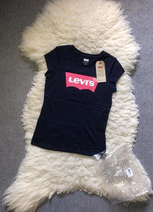 Levi’s футболка на девочку подростка оригинал хлопковая натуральная хлопок