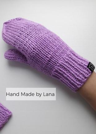 Hand made рукавиці жіночі1 фото
