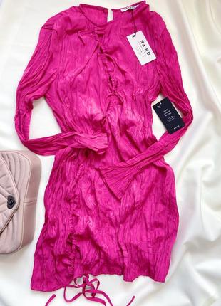 🎀это просто 🔥 вспышку! платье мечты pink dress фирмы na-kd🤩🎀8 фото