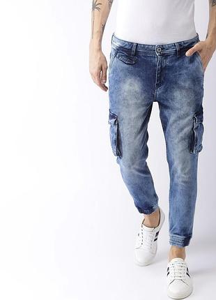 Стильні молодіжні джинси  карго джоггери\ hots  jeans\чоловічі-підліток\р.s_m