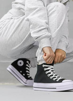 Кеди converse chuck taylor all star lift9 фото