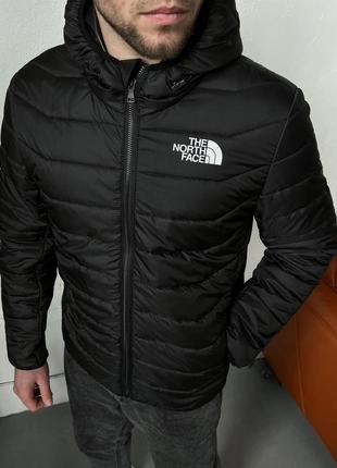 Мужская куртка the north face черная весна\осень6 фото