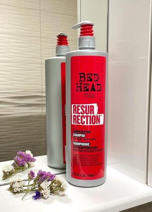 Шампунь tigi bed head ressurection shampoo 970ml.1 фото