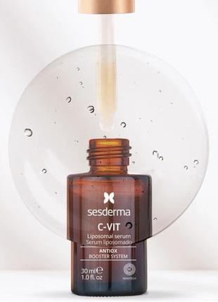 Липосомальная сыворотка с витамином с sesderma