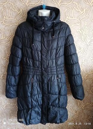 Зимний пуховик outerwear by c&a с капюшоном/размер  евро 38/40