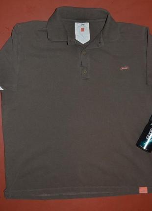 Стильная трендовая футболка поло / тенниска schockemohle (germany)