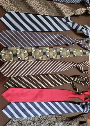 Набір з 13 шовкових краваток1 фото