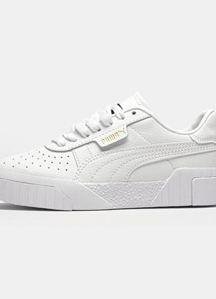 Кеди puma cali white5 фото