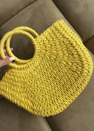 Плетена сумка