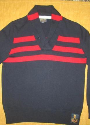 Кофта polo ralph lauren оригинал свитер джемпер коттон с кашемиром р. l - xl
