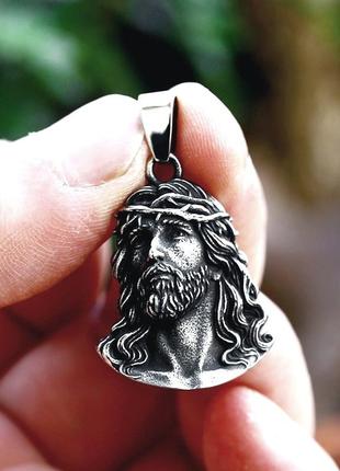 Кулон мужской на шею с цепочкой амулет оберег