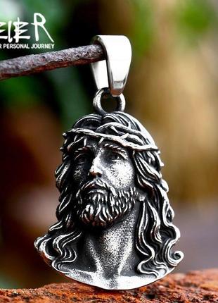 Кулон мужской на шею с цепочкой амулет оберег