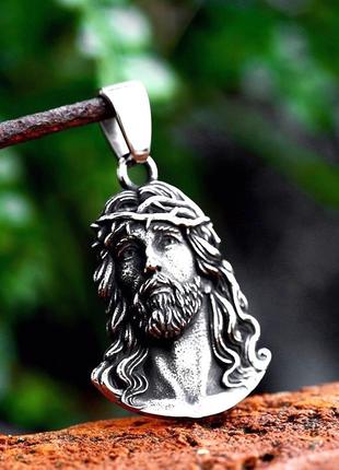 Кулон мужской на шею с цепочкой амулет оберег