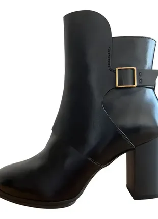 Tod's leather ankle boots кожаные ботинки сапожки tods оригинал итальялия10 фото