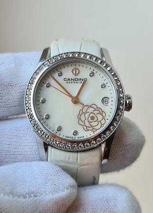 Жіночий годинник часы candino с4721/1 swiss sapphire 33mm1 фото