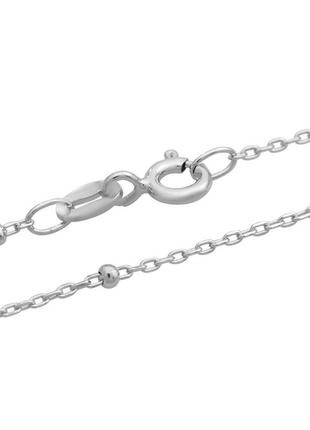 Серебряная цепочка komilfo с без камней, вес изделия 1,52 гр (2142751) 400 размер