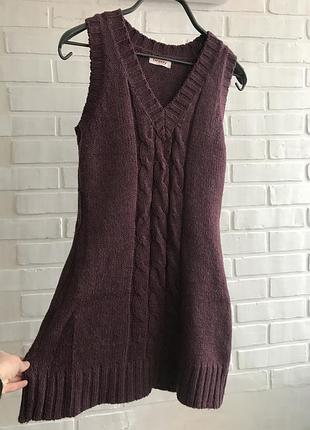 Удлиненная тёплая жилетка orsay