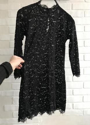 Чорне маленьке сексуальне мереживну сукню від arefeva
