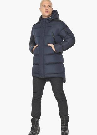 Зимняя мужская  теплая куртка с капюшоном braggart  aggressive до -25 градусов