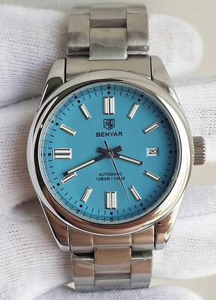 Чоловічий годиник часы benyar automatic 100m нові