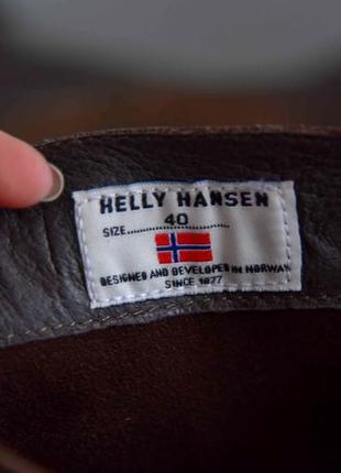 Helly hansen кожа сапоги ботинки демисезонные9 фото