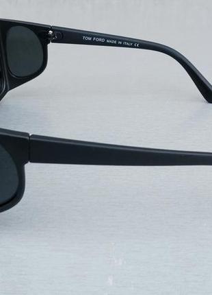 Tom ford очки маска женские солнцезащитные черные с боковыми линзами3 фото