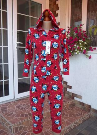 (9-10 лет) флисовый комбинезон пижама кируми новый7 фото