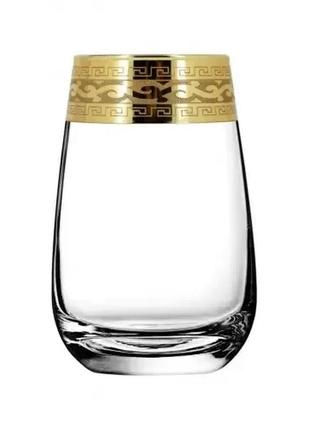 Набор стаканов для виски 6 * 300мл де коньяк версаче (ваське горло) ge08-2070 / s