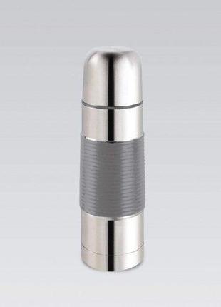Термос maestro 1л mr-1630-100 серый