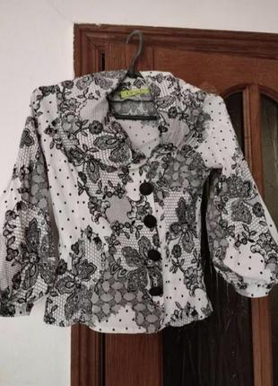 Вышиванка блуза тончайший хлопок 36 размер