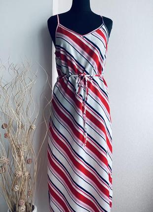 Легкое платье в полоску ❤️