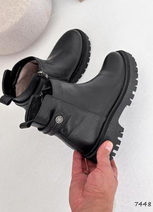 Жіночі шкіряні черевики демі