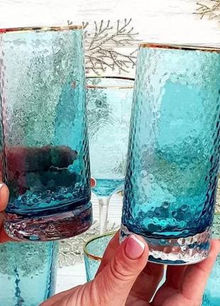 Стаканы небесные высокие а+ 2 * 320мл 9038