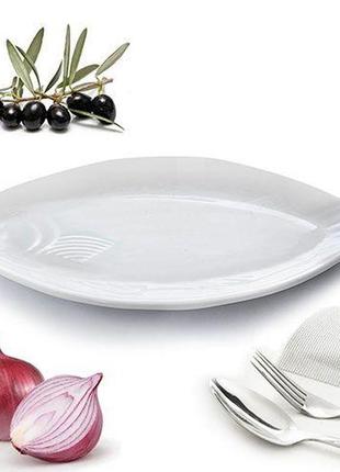 Блюдо фарфор рибка (оселедниця) 12 (30.5*14.5 см) mc2583-12/10 (мс2583-12)