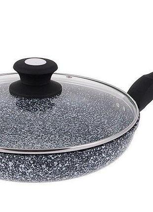 Сковорода edenberg 24см eb-4134 сіра (eb-4134)