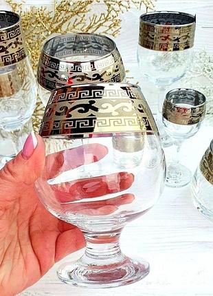 Набор бокалов для бренди 6 * 250мл версаче ge08-483