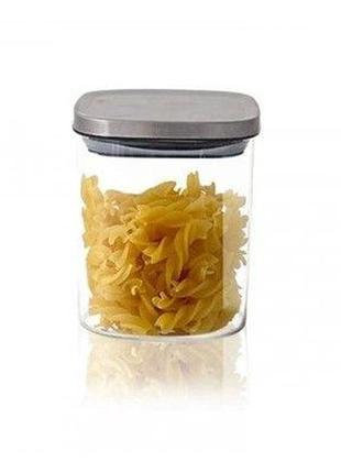 Банка стекло квадратная 900мл s & t 7085-2